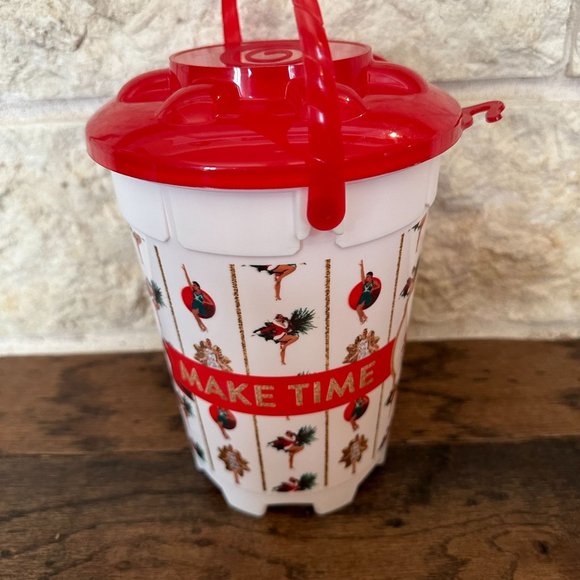 EUC The Radio City Christmas Spectacular Rockettes Souvenir Popcorn Container Bu - Picture 3 of 5